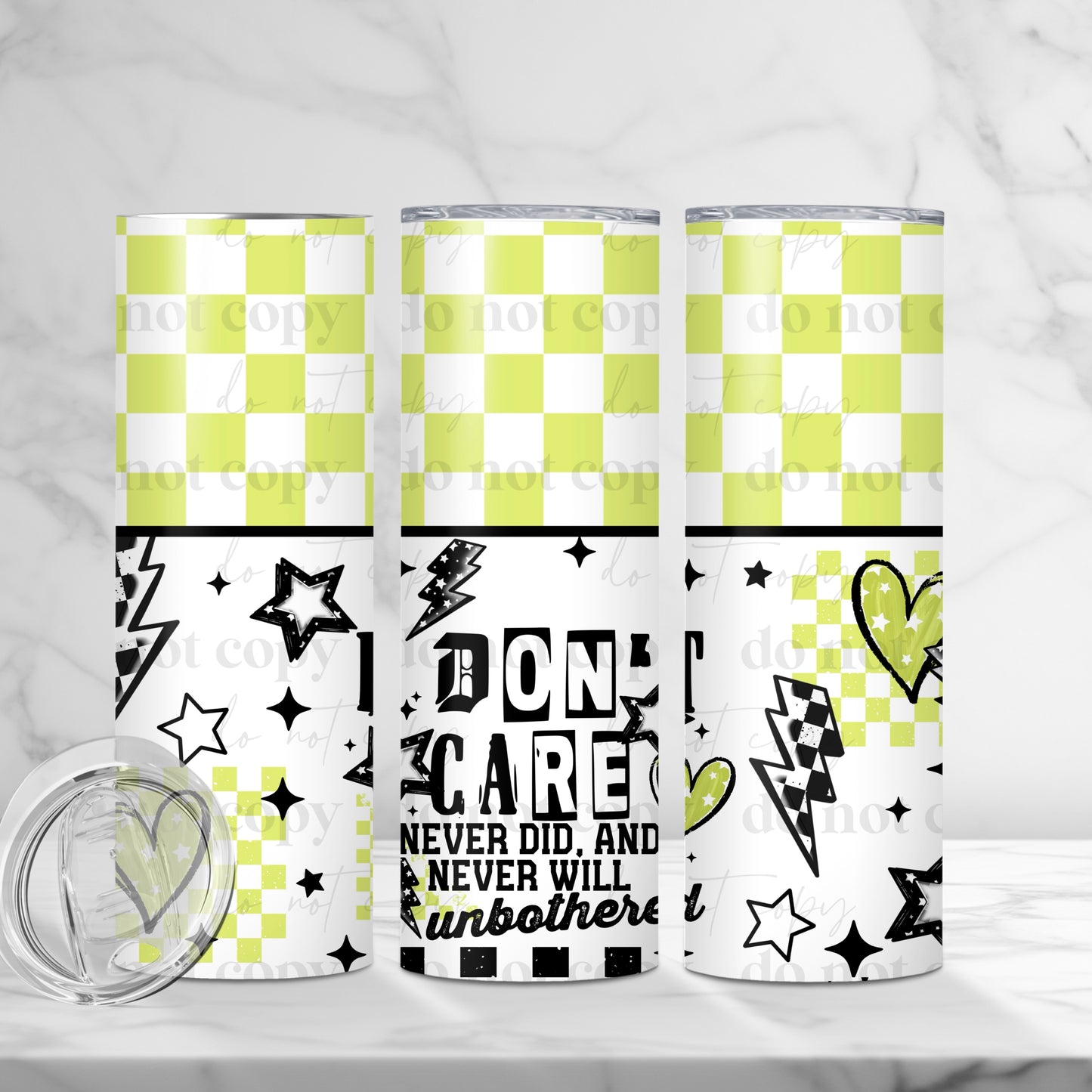 I Don't Care Wrap Transfer