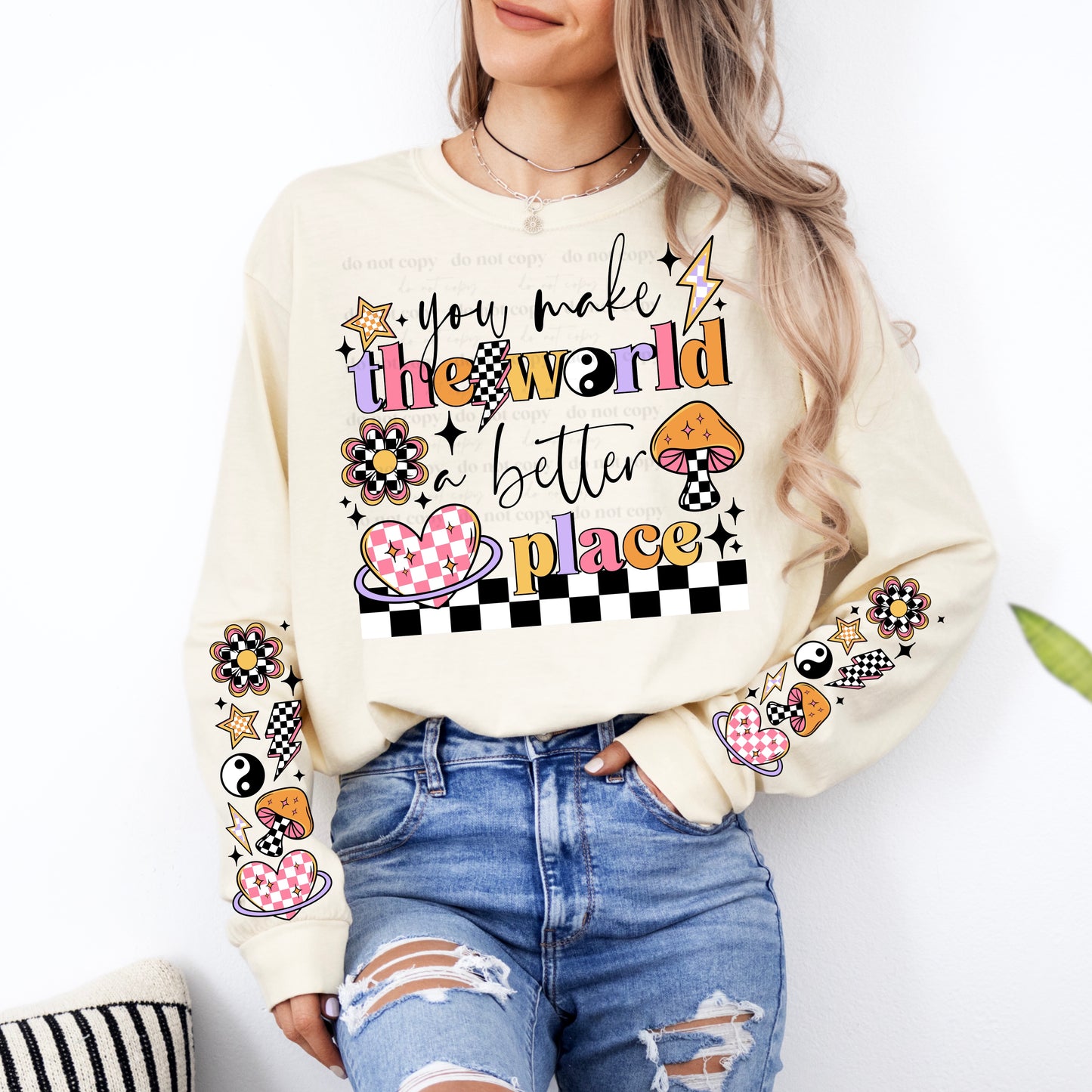 You Make The World A Better Place ** TWO PART* SOLD SEPARATELY** Transfer
