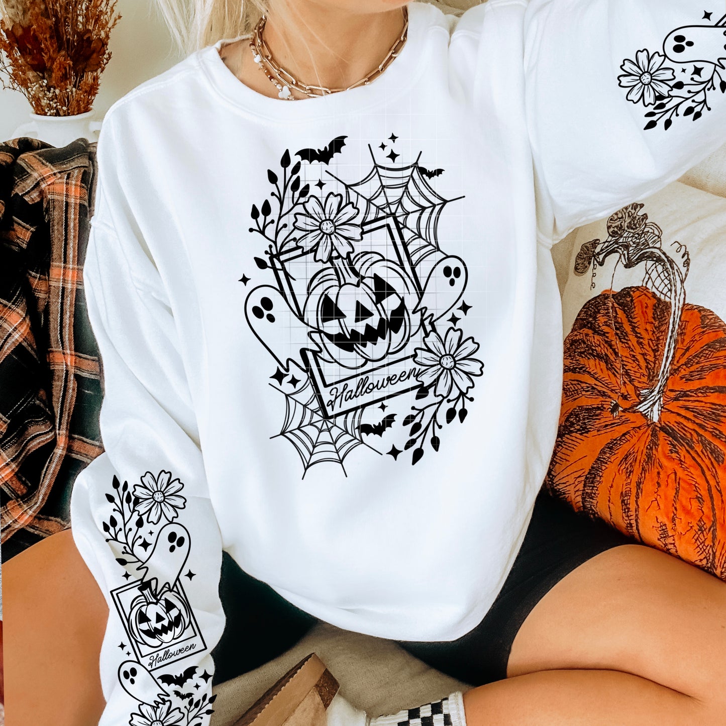 Halloween Card Transfer ** TWO PART* SOLD SEPARATELY**