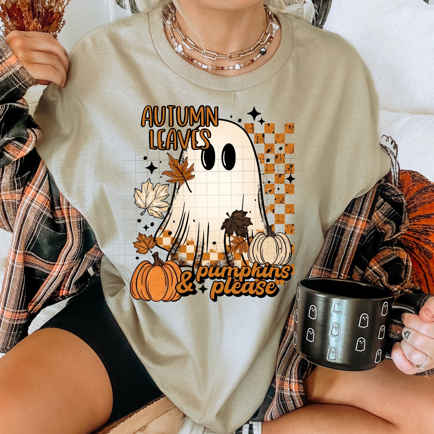Autumn Leaves Transfer