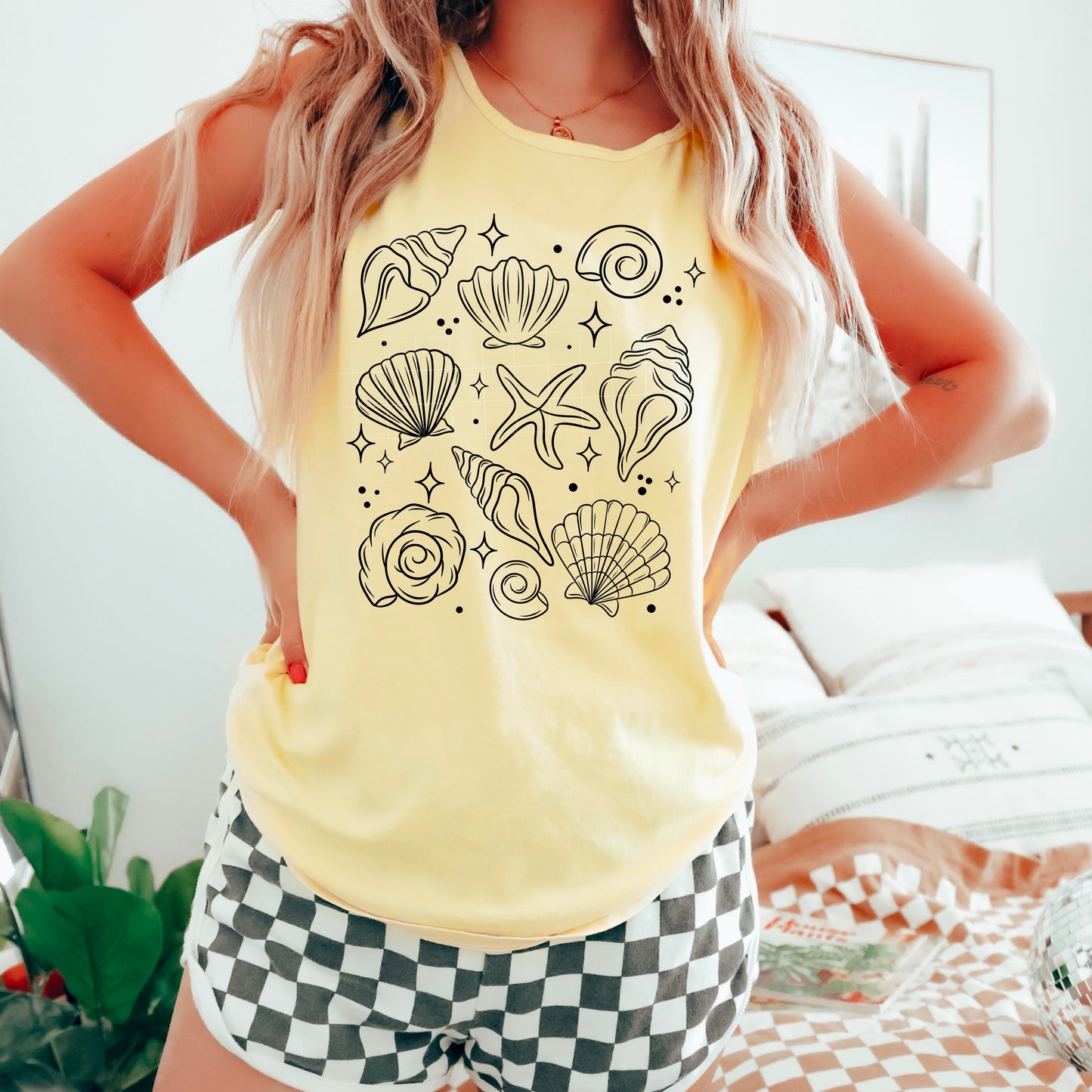 Seashell Collage Transfer