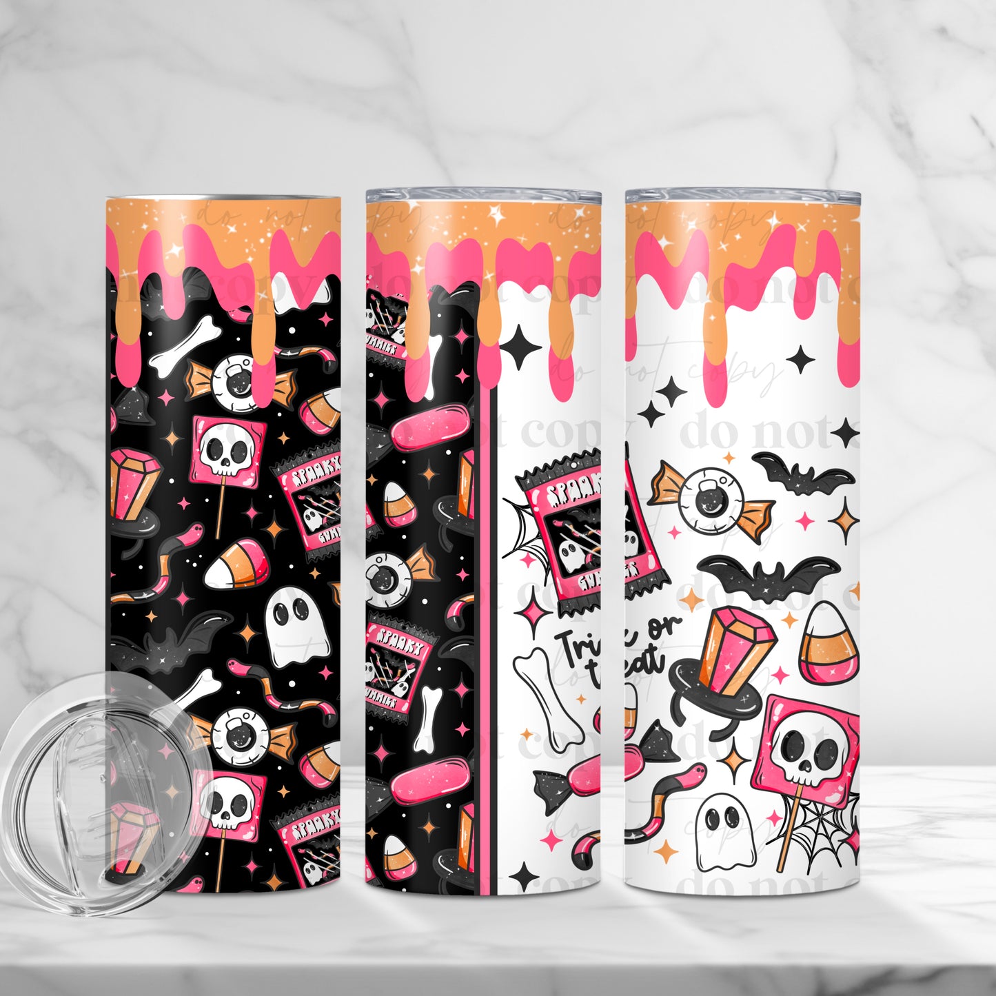 Trick Or Treat Wrap Transfer