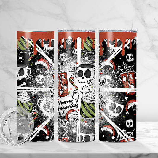 Merry Creepmas Coffee Wrap Transfer