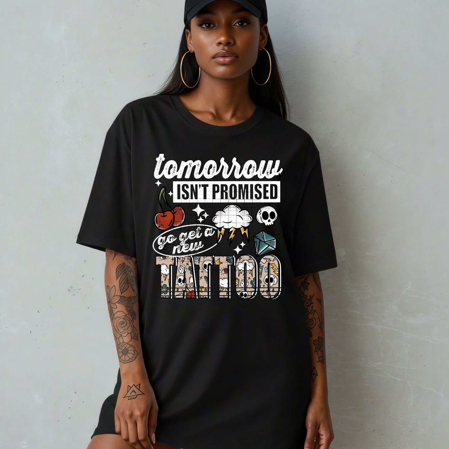 Go Get A New Tattoo Transfer **SOLD SEPARATELY**