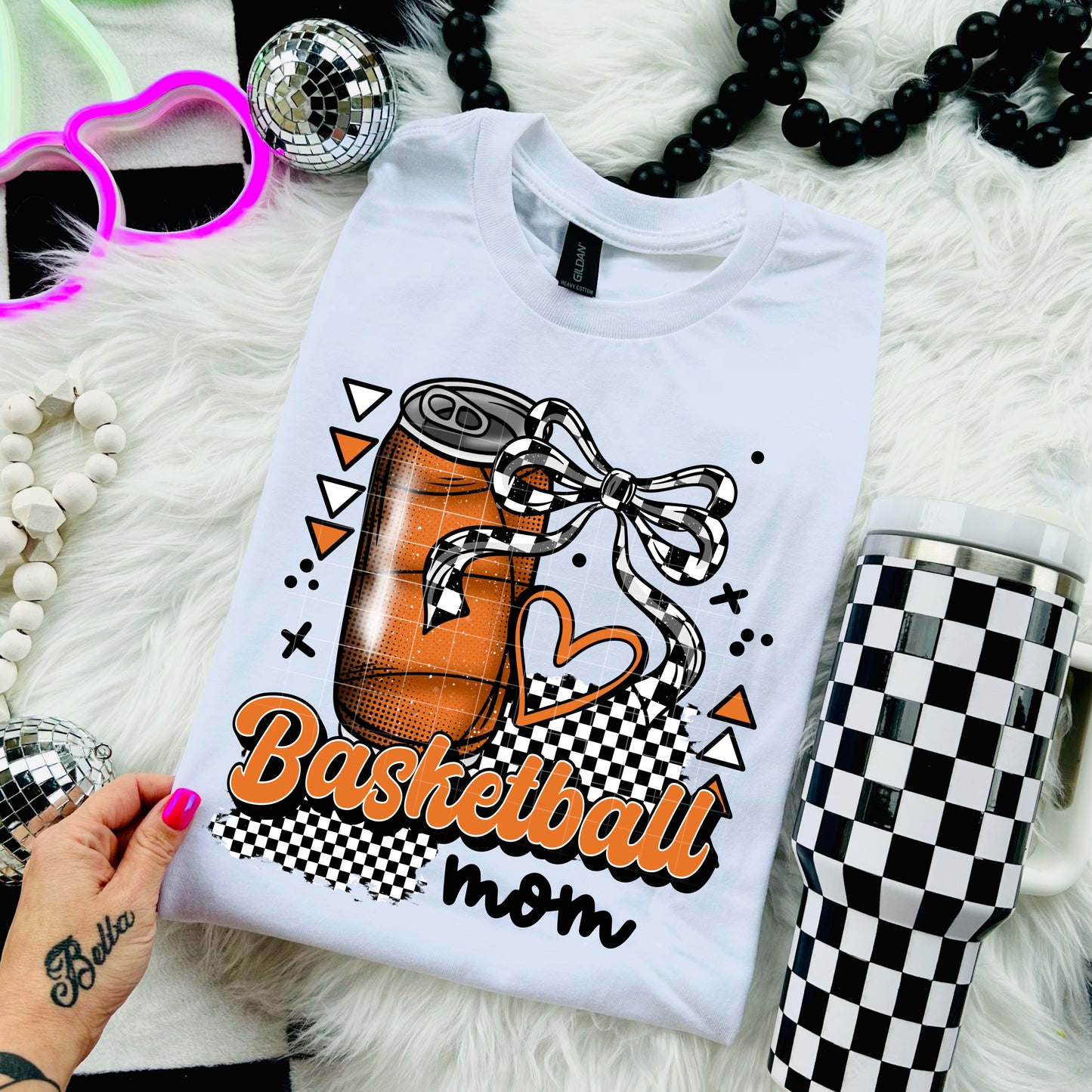 Basketball Mom Drink Can Transfer