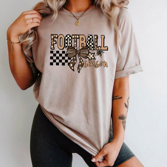 Football Season Bow Transfer