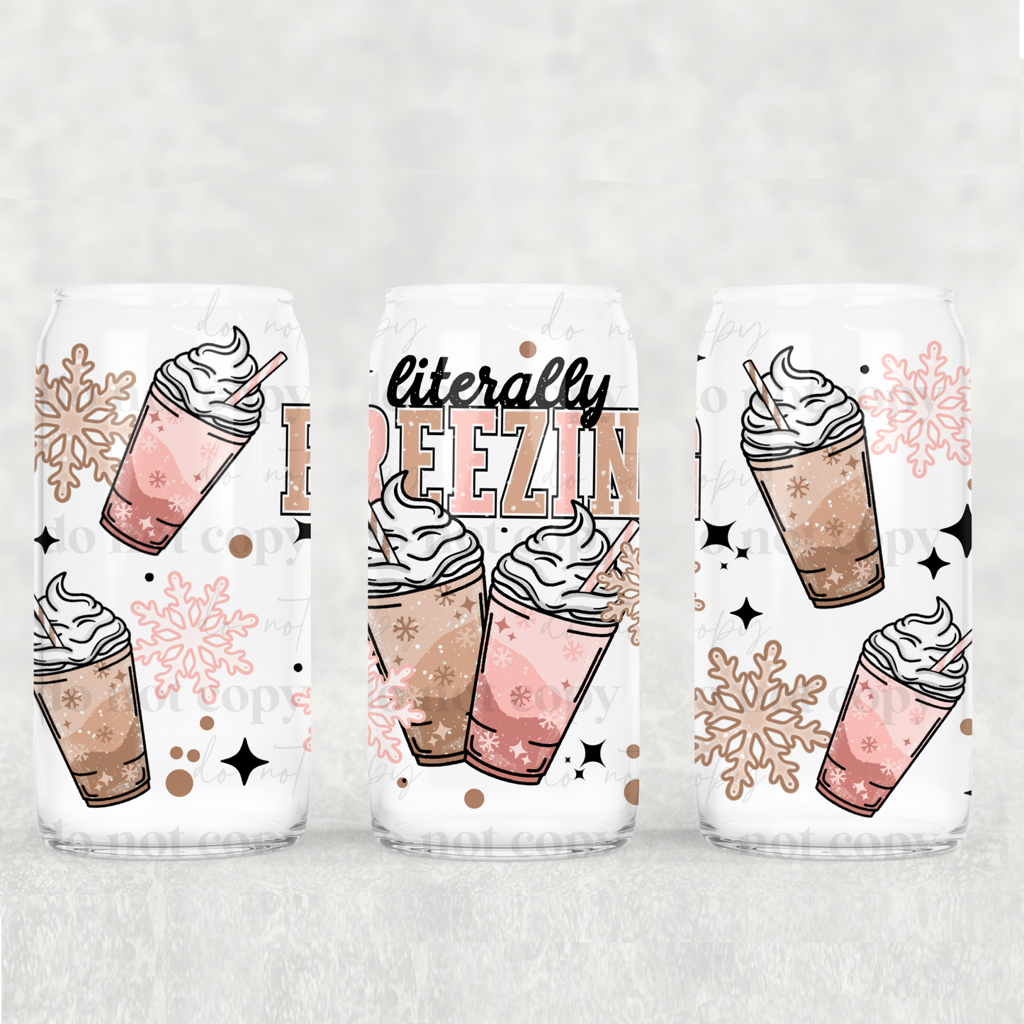 Freezing Coffee Libbey 16 Oz Transfer