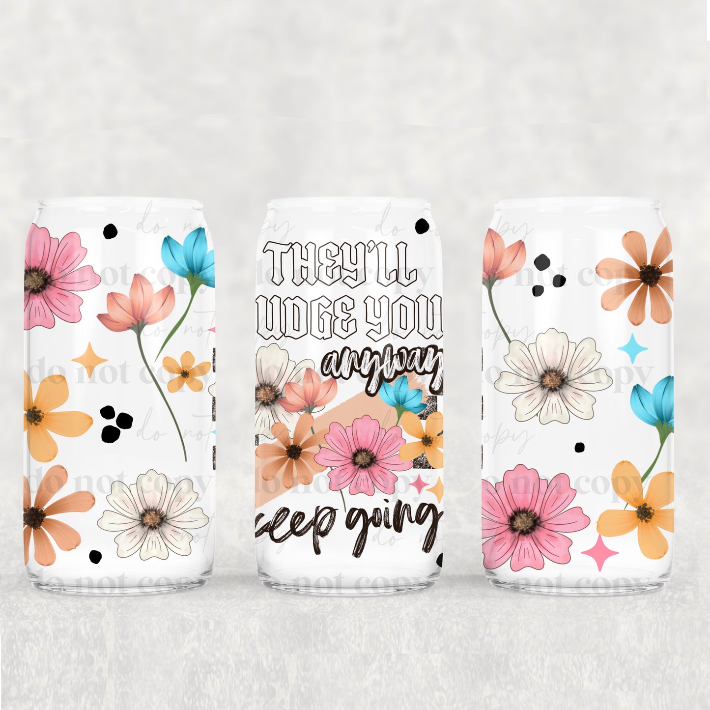 Theyll Judge You Anyway 16 Oz Libbey Transfer