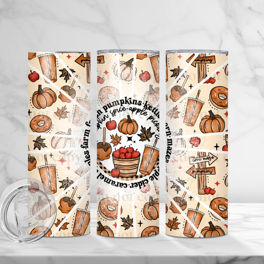 Fall Circle Wrap Transfer