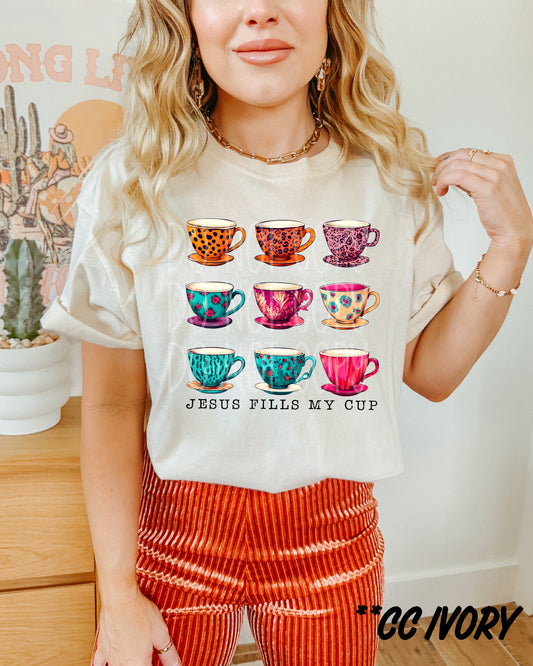 Jesus Fills My Cup Transfer