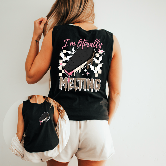 Literally Melting White Transfer ** TWO PART* SOLD SEPARATELY**
