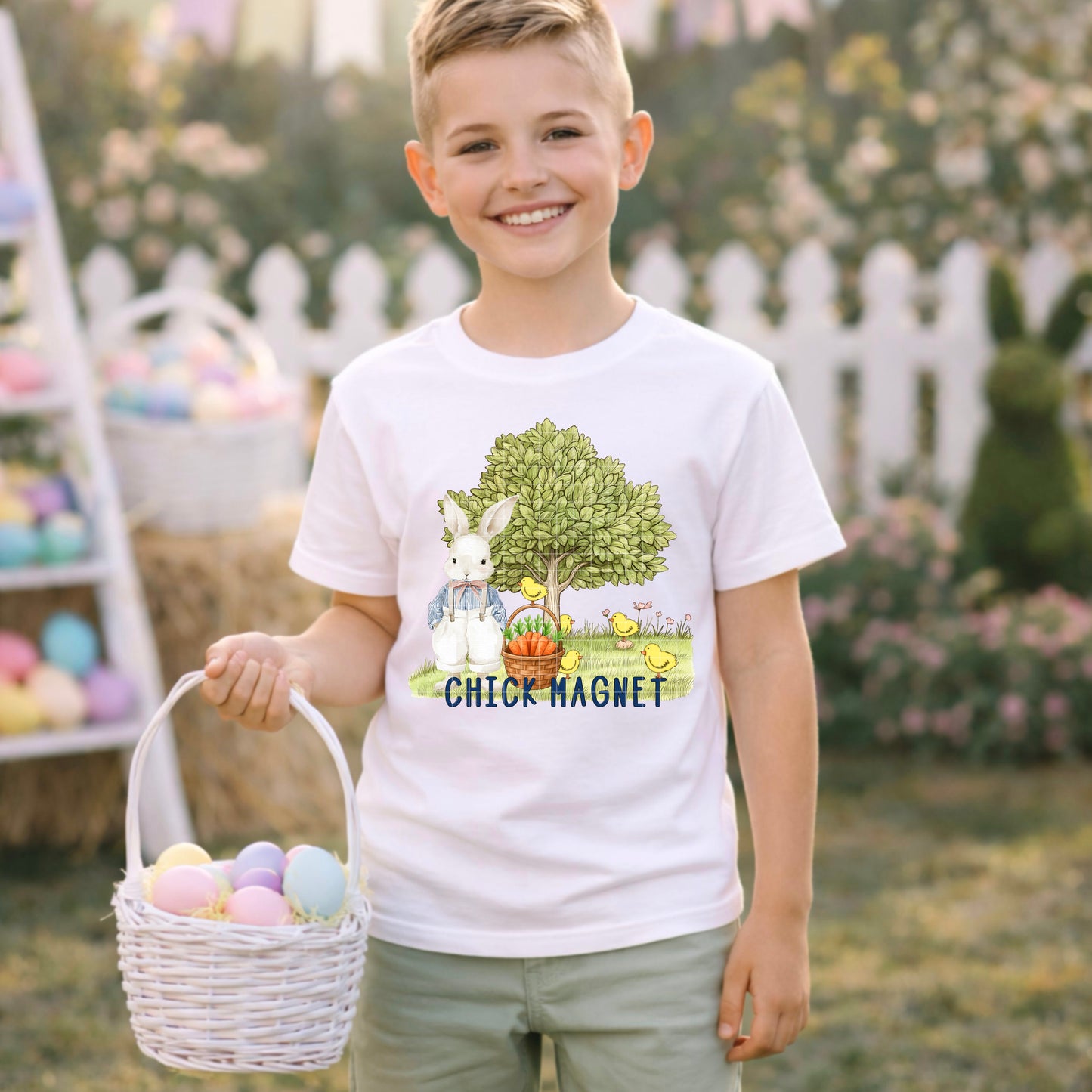 Chick Magnet Rabbit Transfer