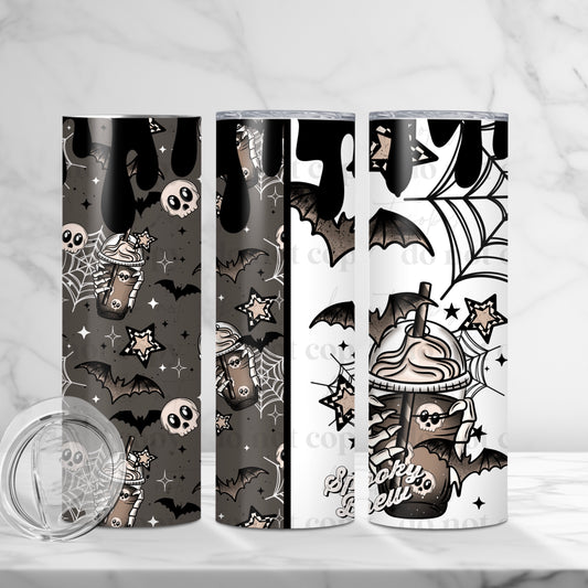 Spooky Brew Tumbler Wrap Transfer