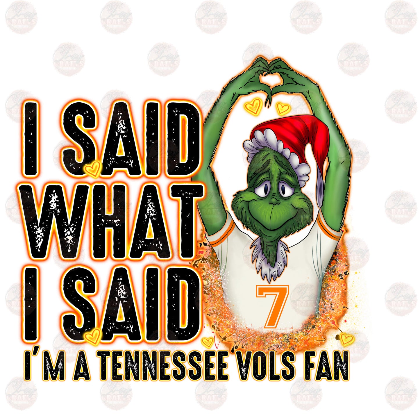 I Said What I Said Tennessee Transfer