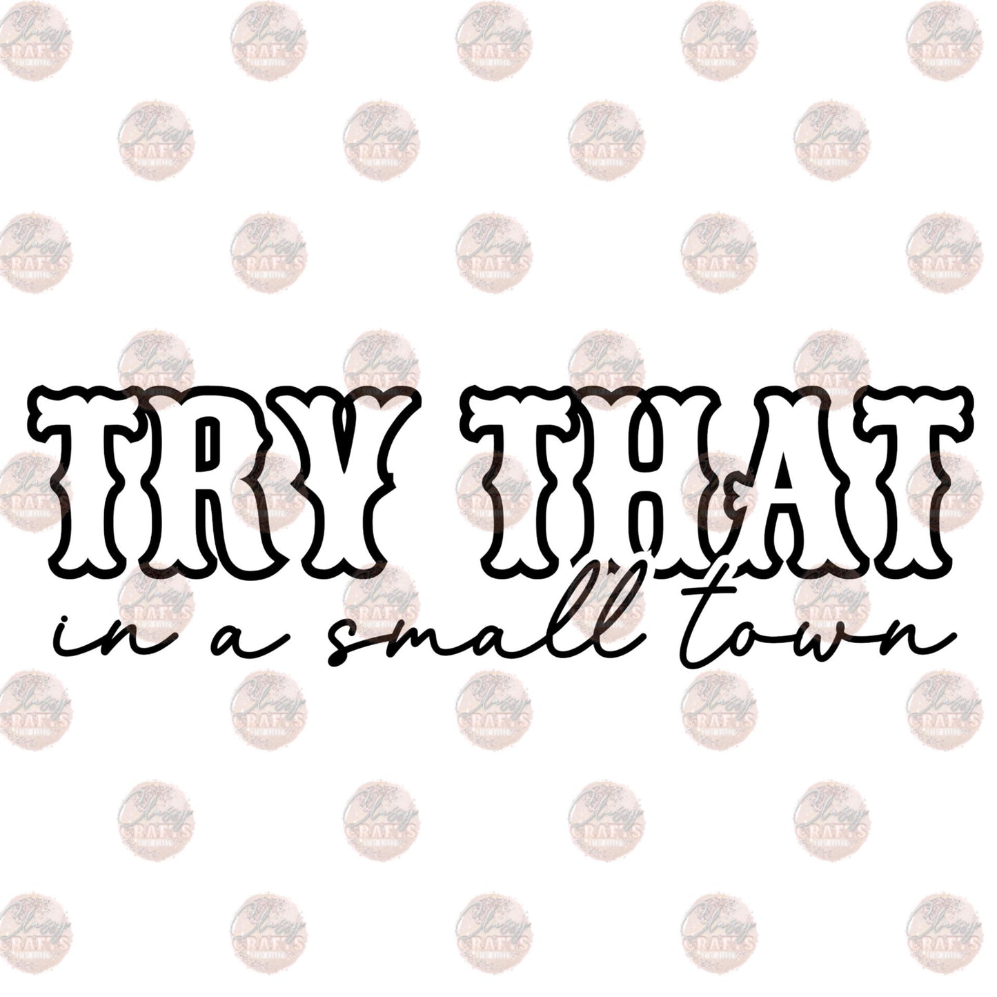 In A Small Town Transfer