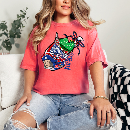 Independence Patriots Game Day Coquette Transfer