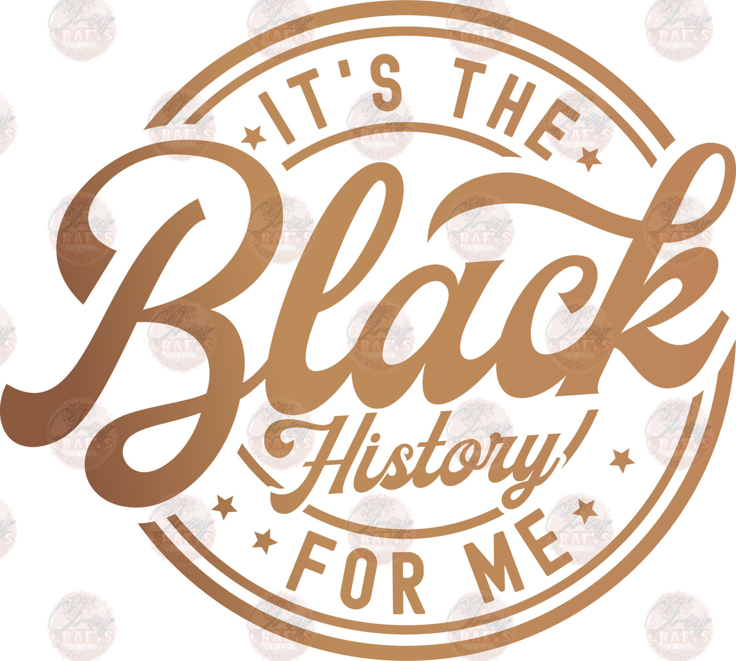 It's The Black History For Me Transfer