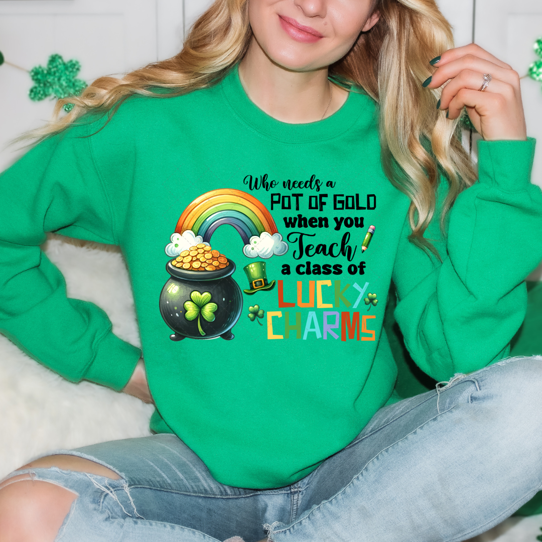 I Teach A Class Of Lucky Charms Transfer