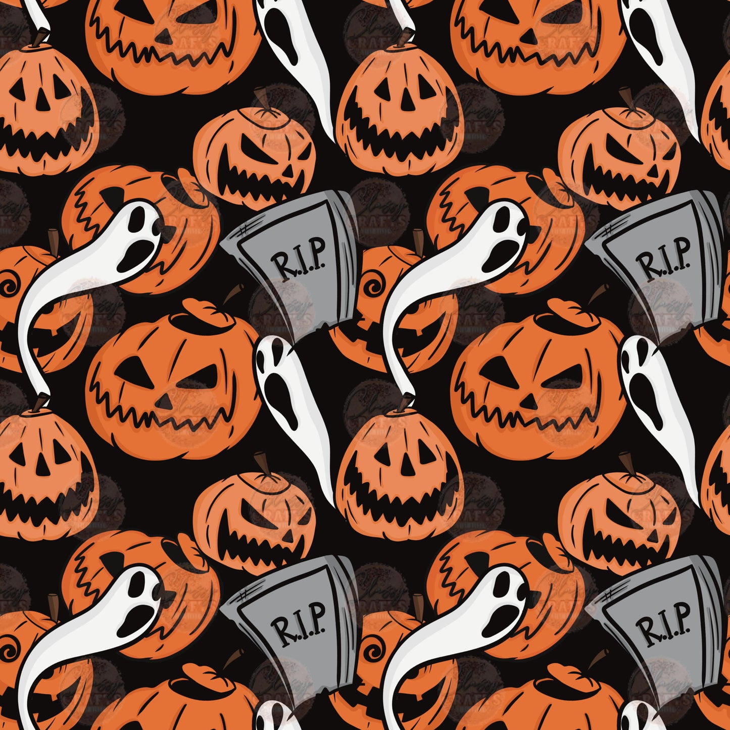 Its Halloween Seamless Wrap