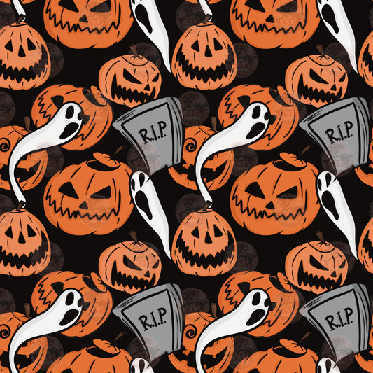 Its Halloween Seamless Wrap - Sublimation Transfer