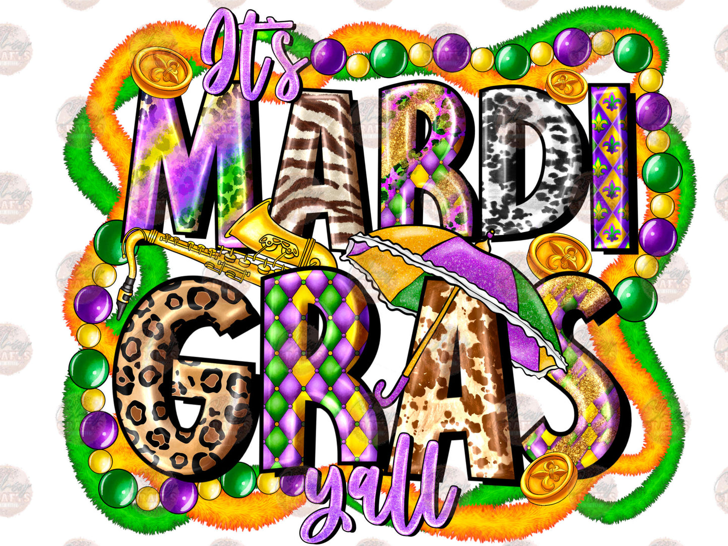 It's Mardi Gras Yall Transfers