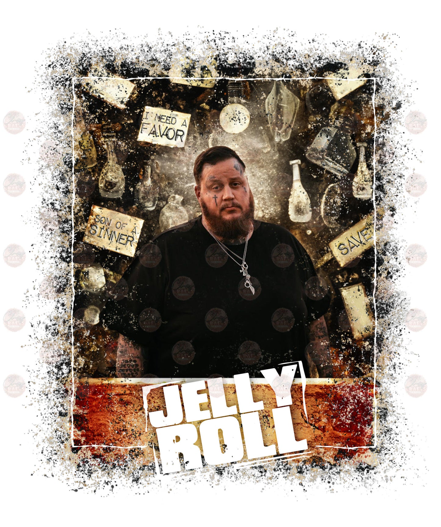 J.R. Song Collage Transfer