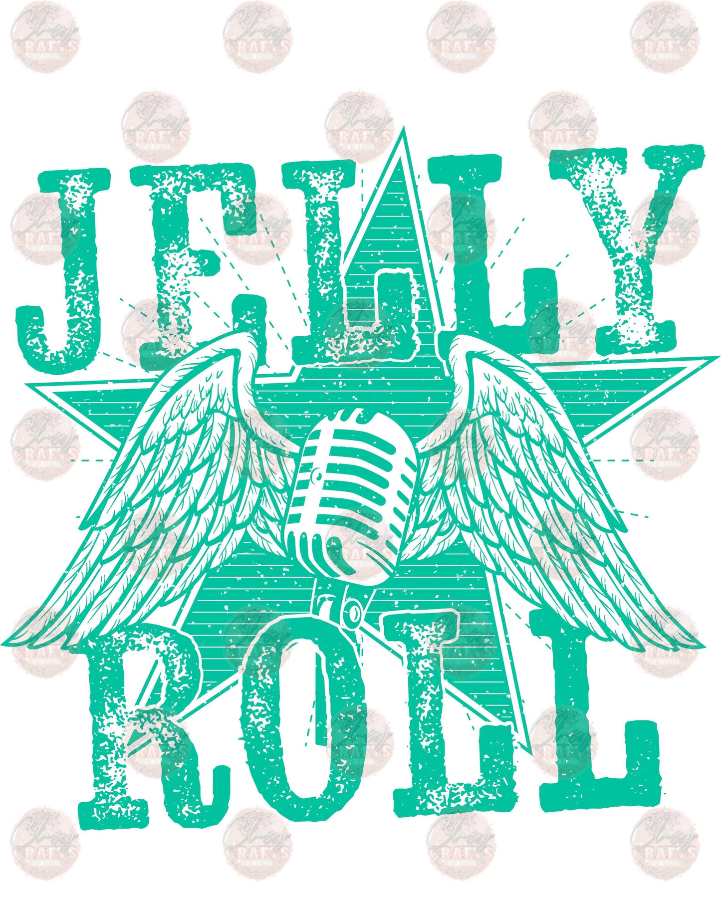 Jelly Wings - Sublimation Transfer