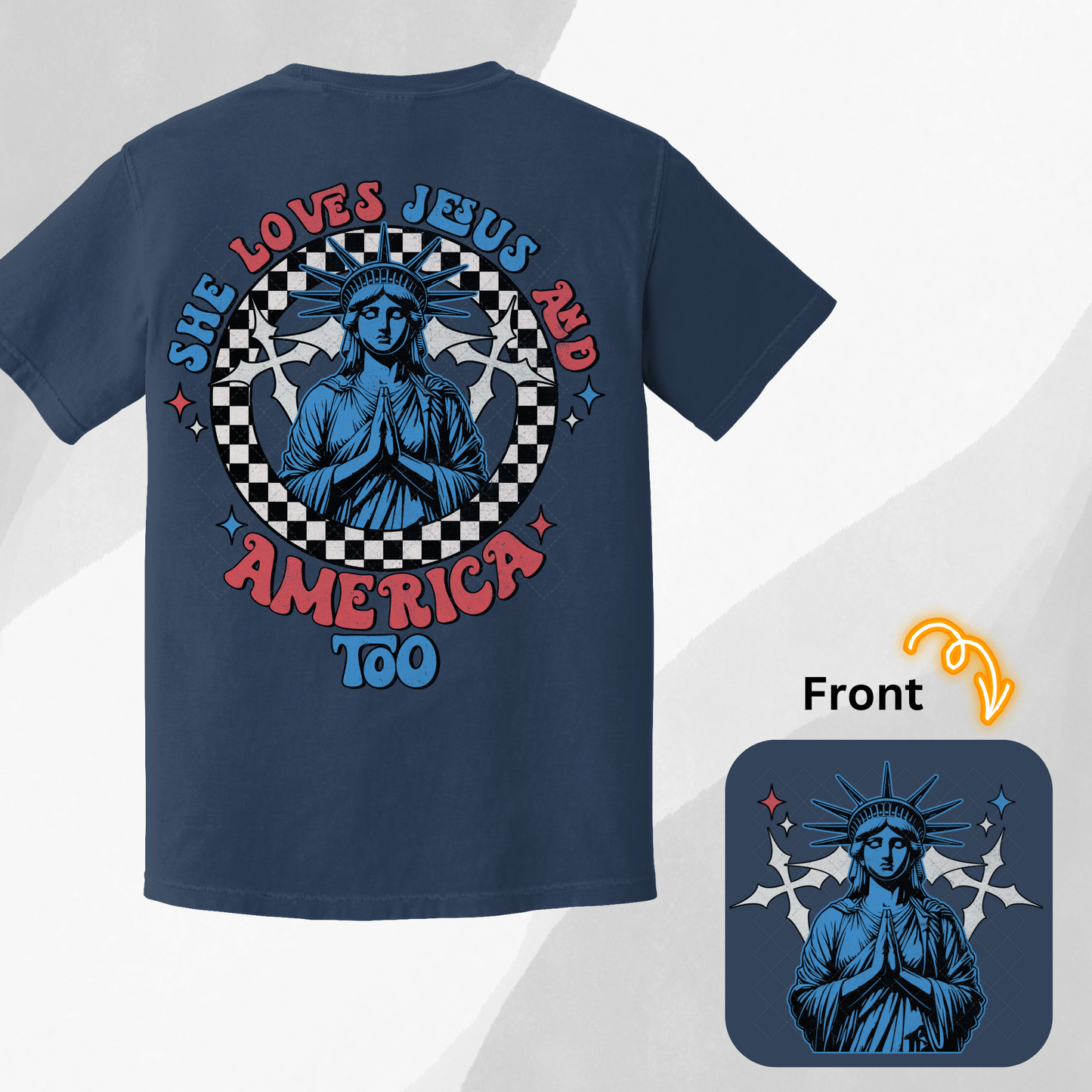 Jesus & America ** TWO PART* SOLD SEPARATELY** Transfer