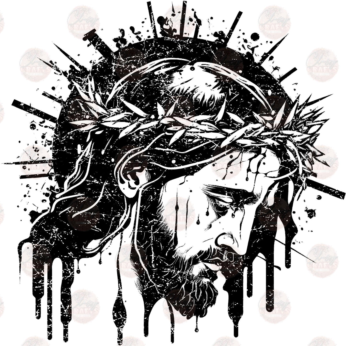 Jesus & The Crown Of Thornes Transfer
