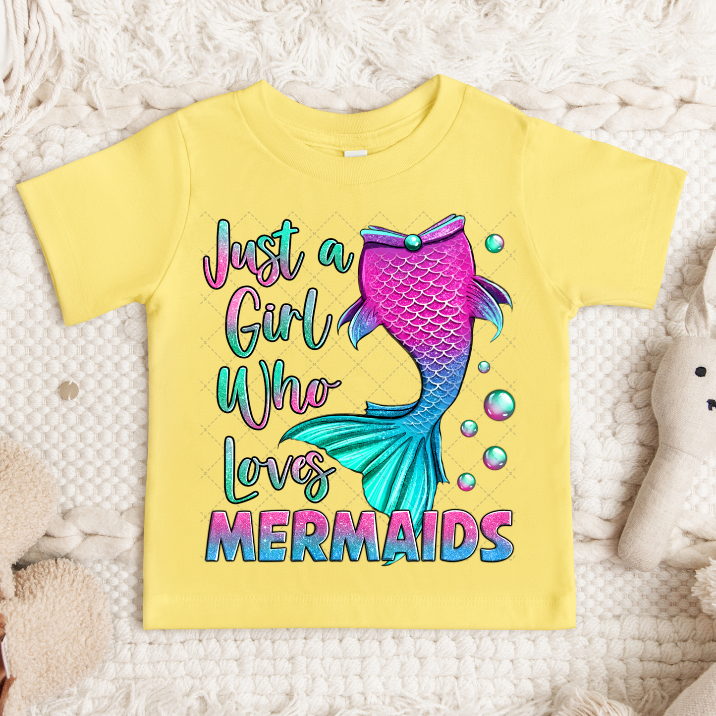 Just A Girl Who Loves Mermaids Transfer