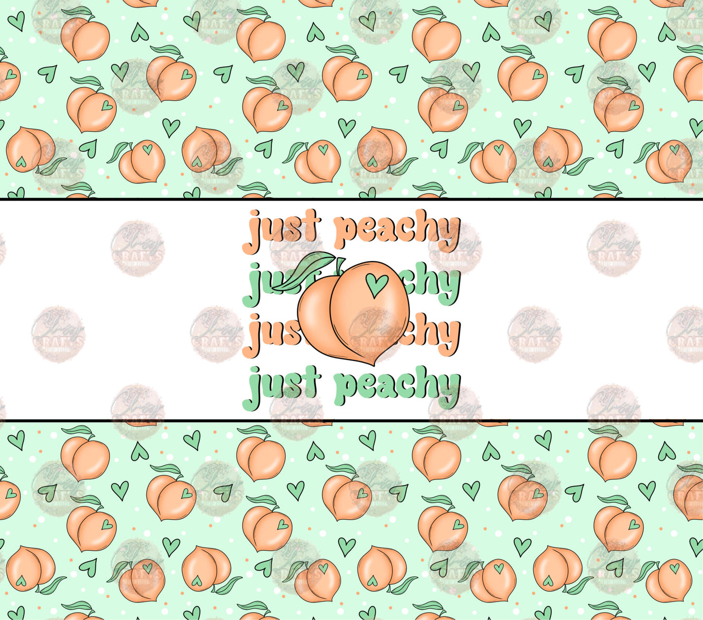 Just Peachy Tumbler Wrap