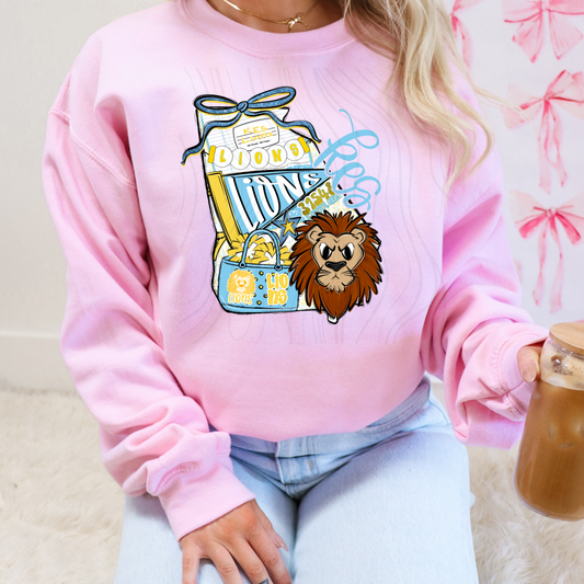 KES Lions Game Day Coquette Transfer