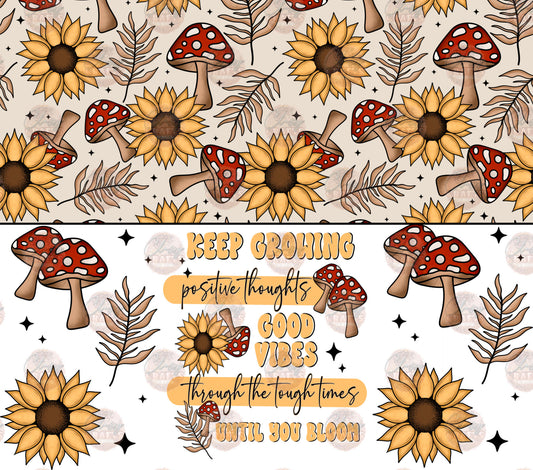 Keep Growing Tumbler Wrap