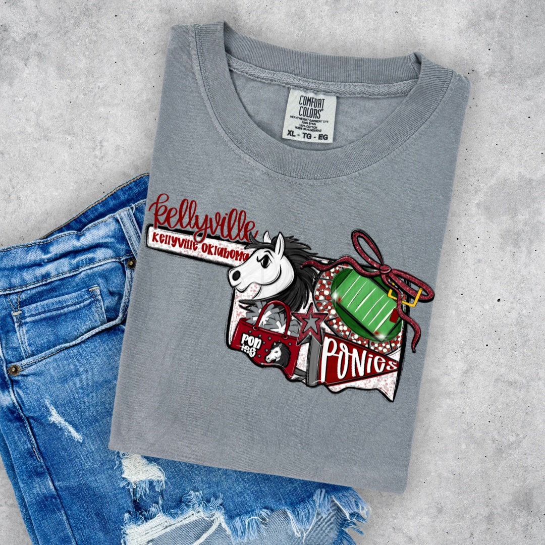 Kellyville Poines Game Day Coquette Transfer
