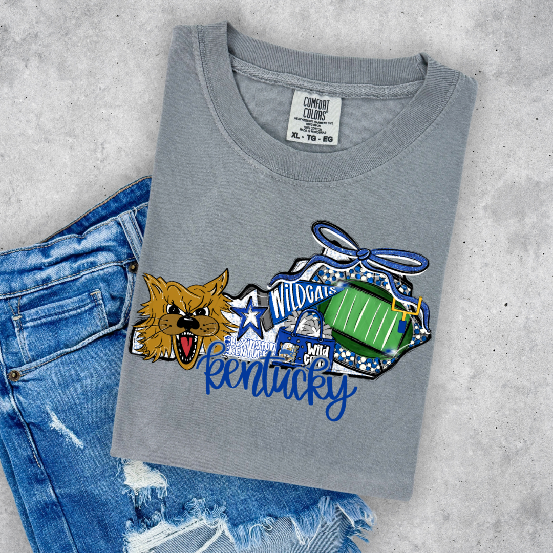 UK Wildcats Game Day Coquette Transfer