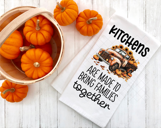 Kitchens Are Made Tea Towel Transfer