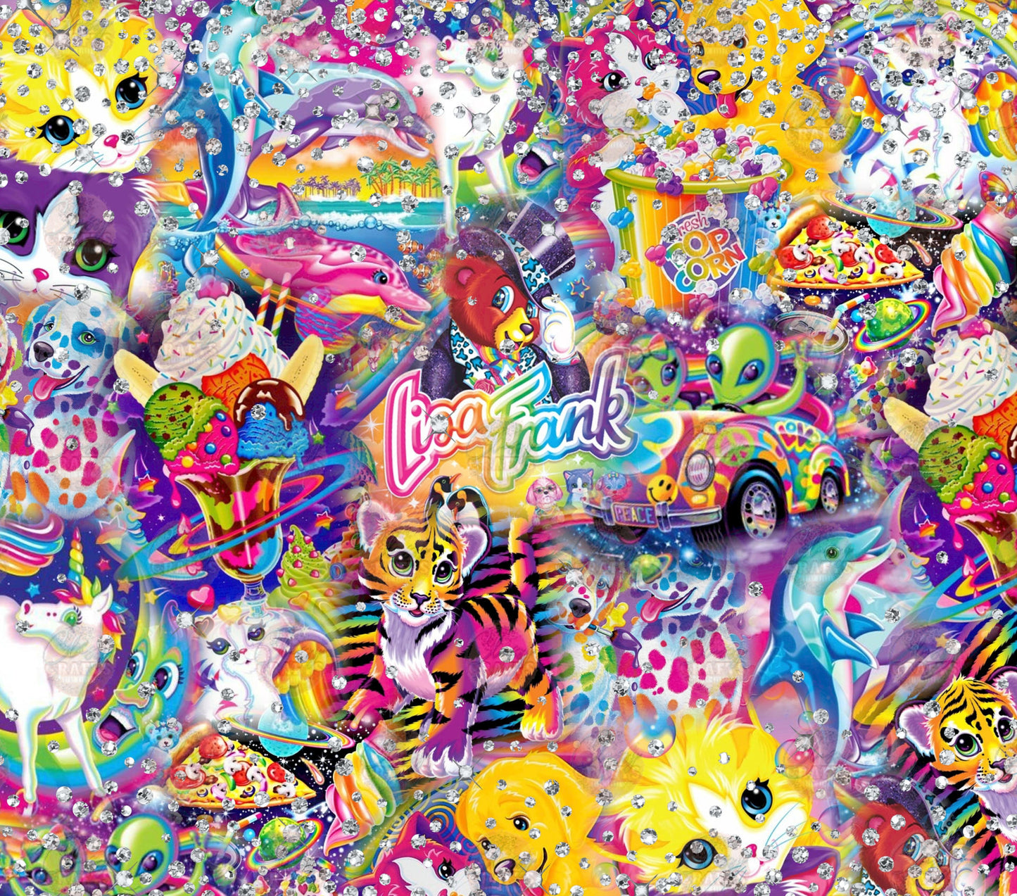 L.F. Neon Tumbler Wrap