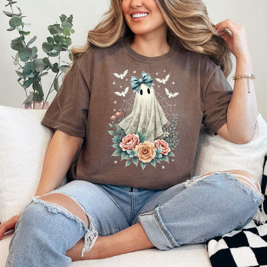 Lace Foral Ghost Transfer