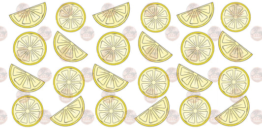 Lemon Tumbler Wrap 16oz Libbey Wrap