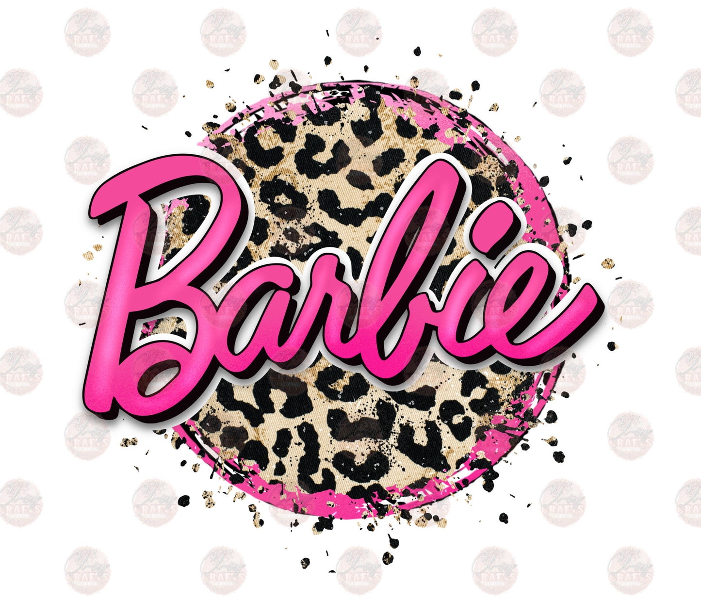 Leopard Doll Transfer