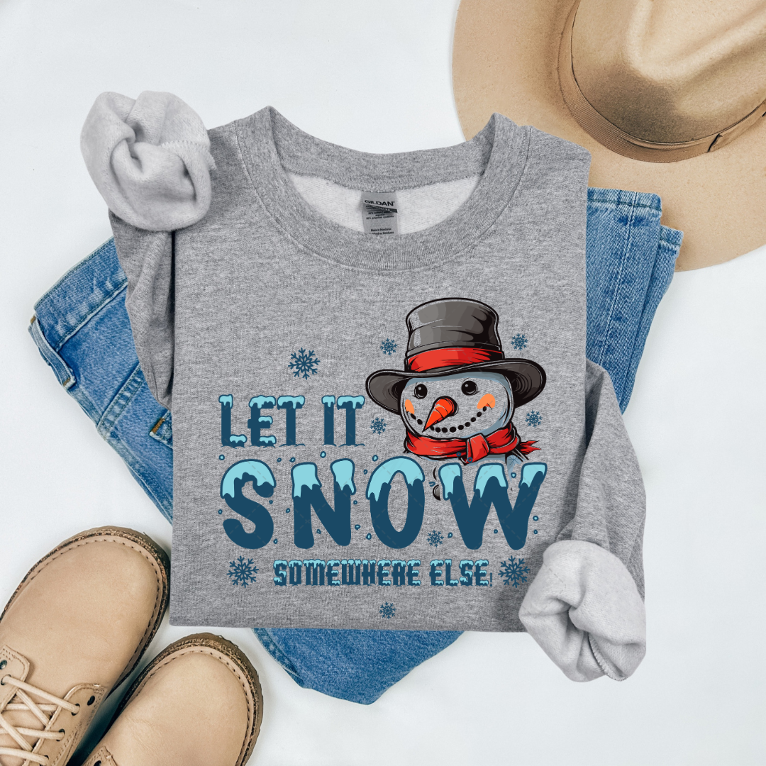 Let It Snow Somewhere Else Transfer