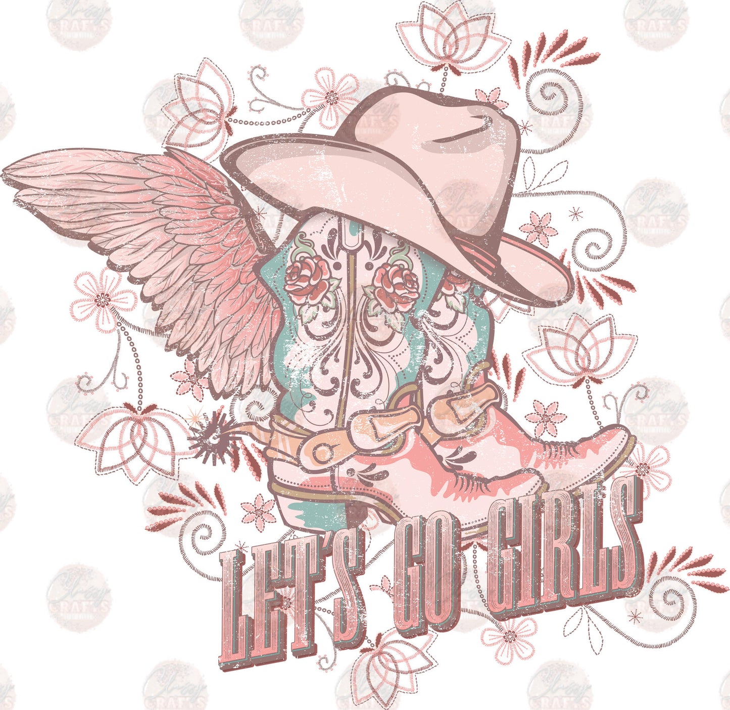 Lets Go Girls Angel Wings