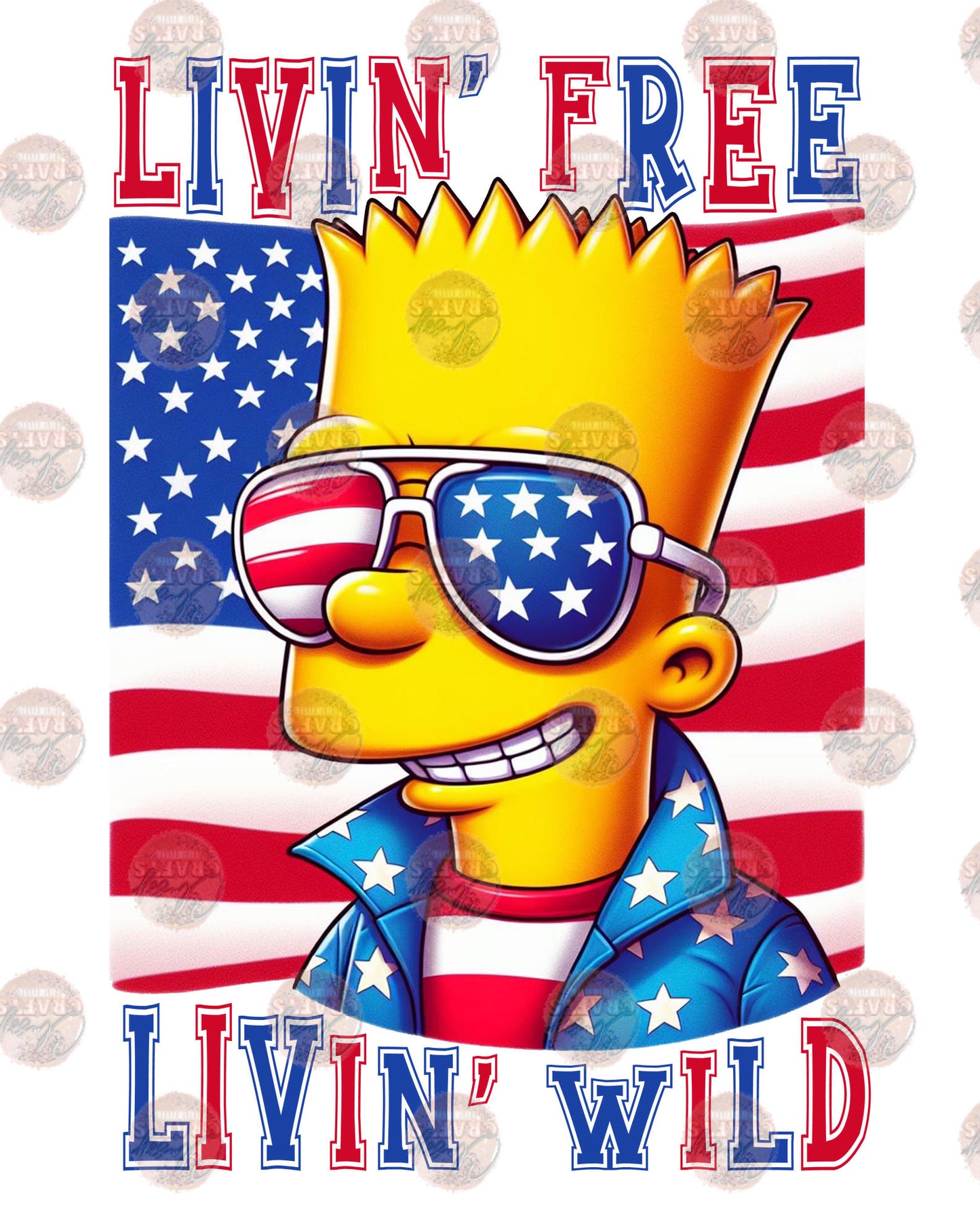 Livin Free Livin Wild Transfer