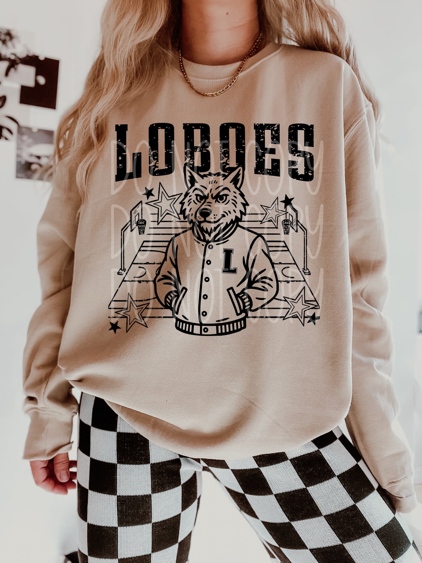 Loboes Basketball Letterman Transfer