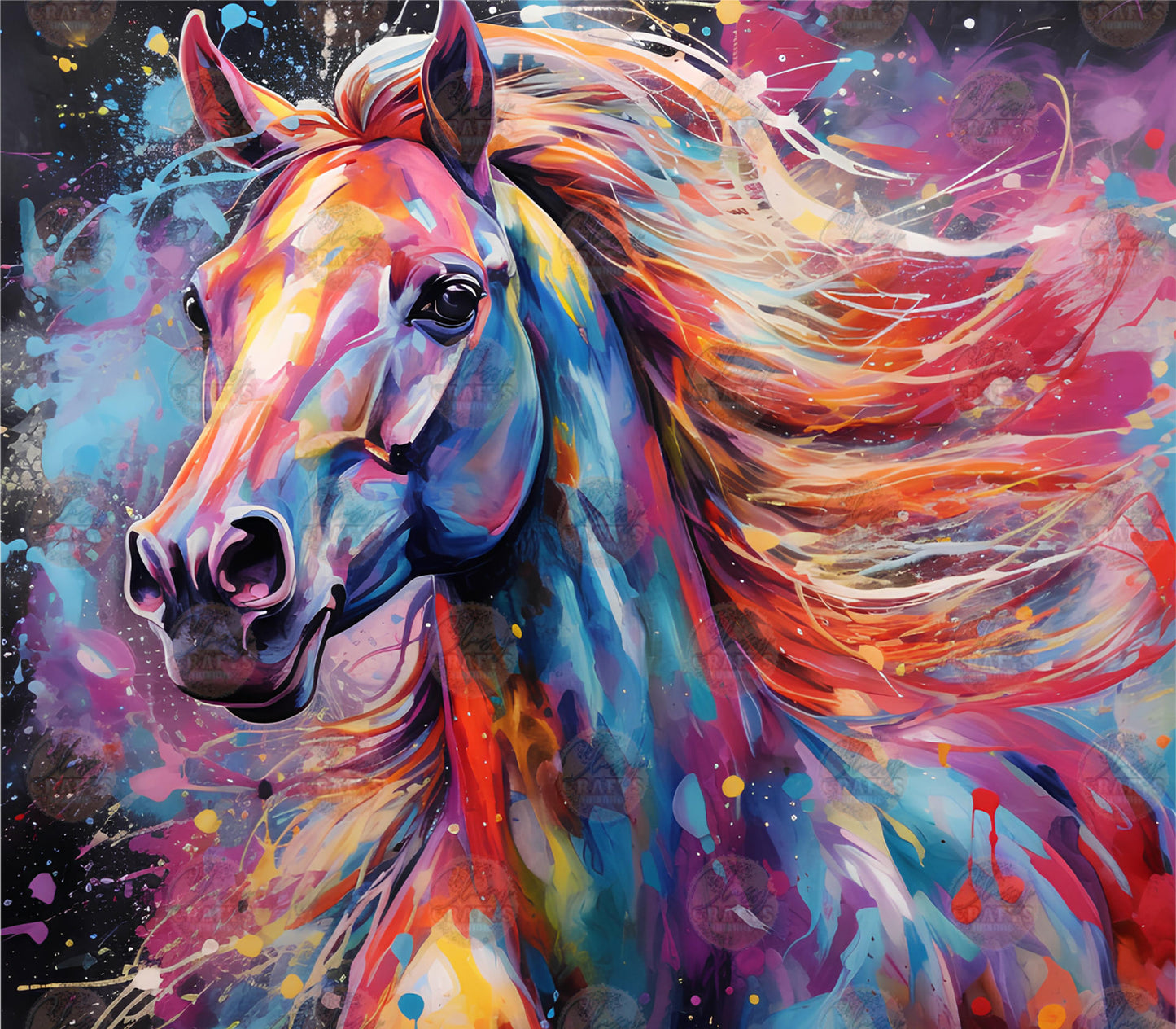 Magical Horse Tumbler Wrap