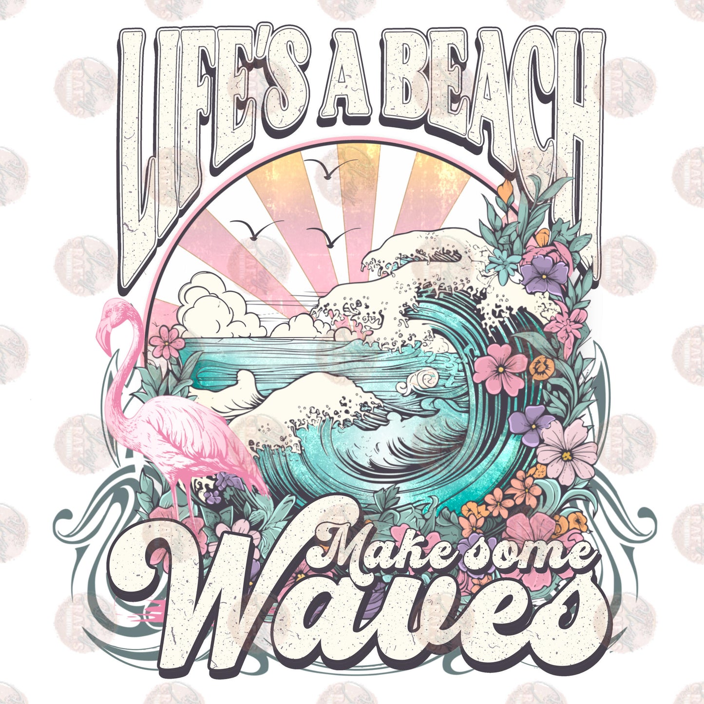 Make Some Waves Two Part **Sold Separately** Transfer