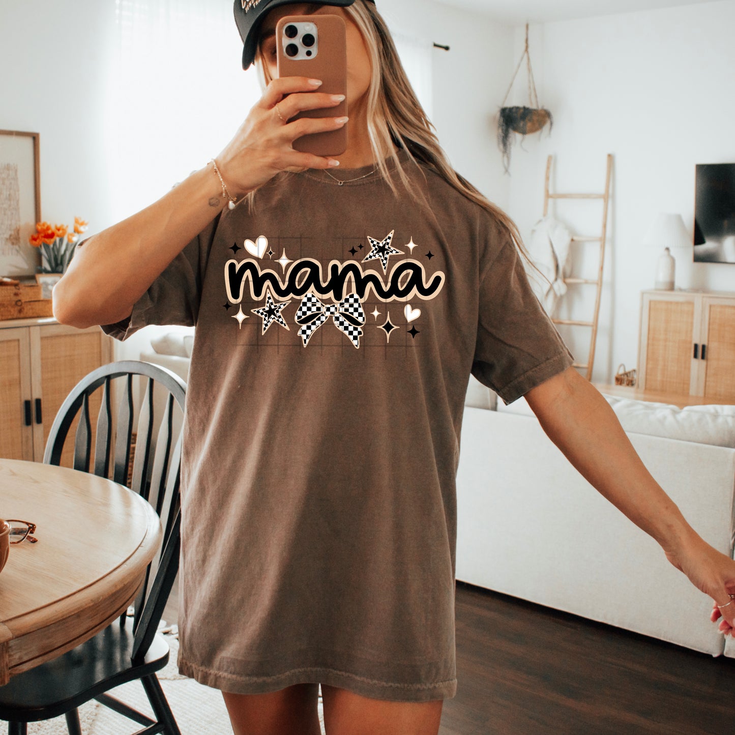 Mama Bow And Stars Transfer
