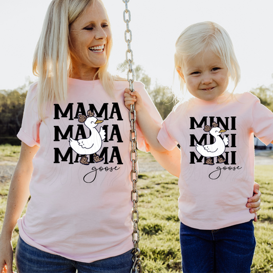 Mama Goose And Mini Transfer