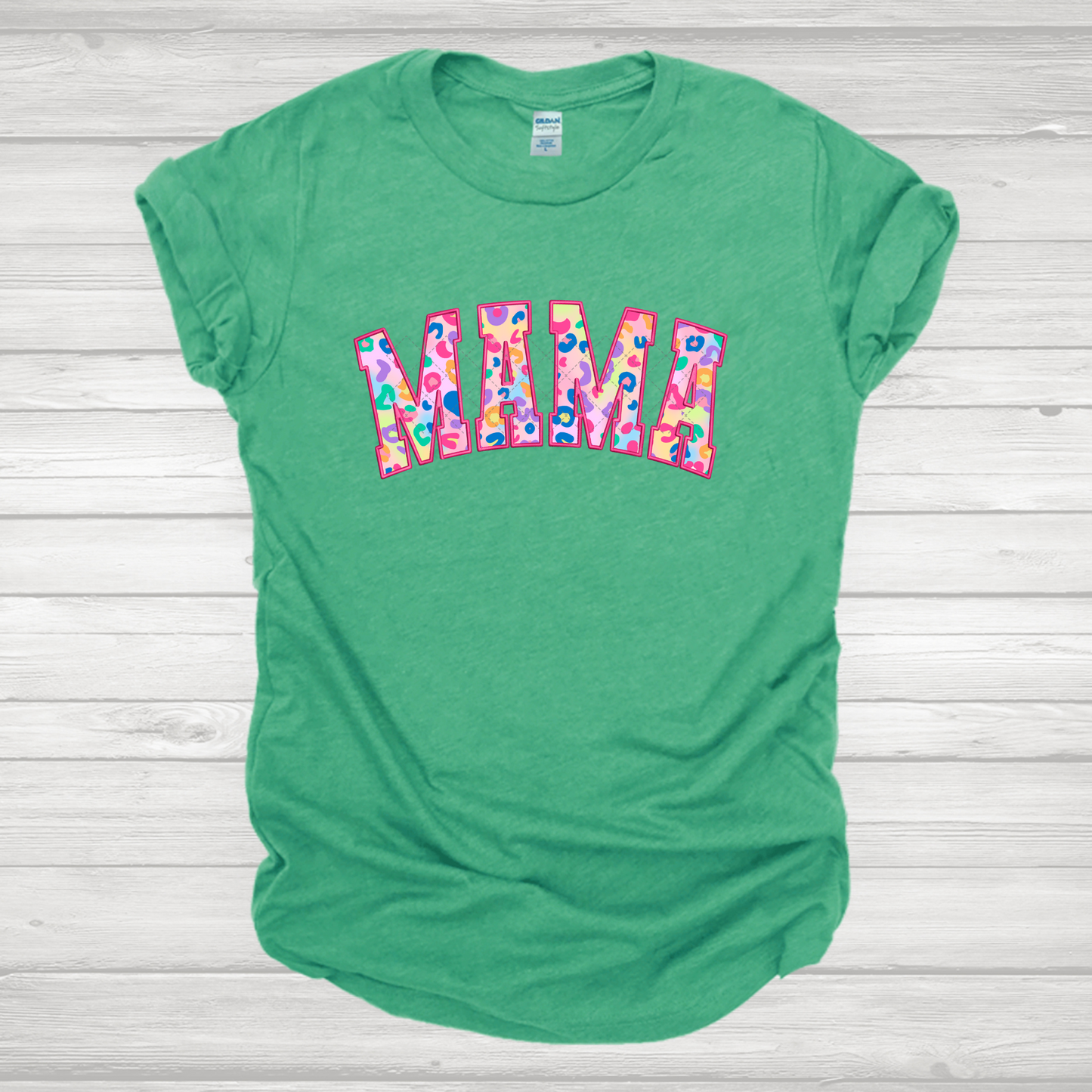 Mama and Mini Pink Cheetah Transfer