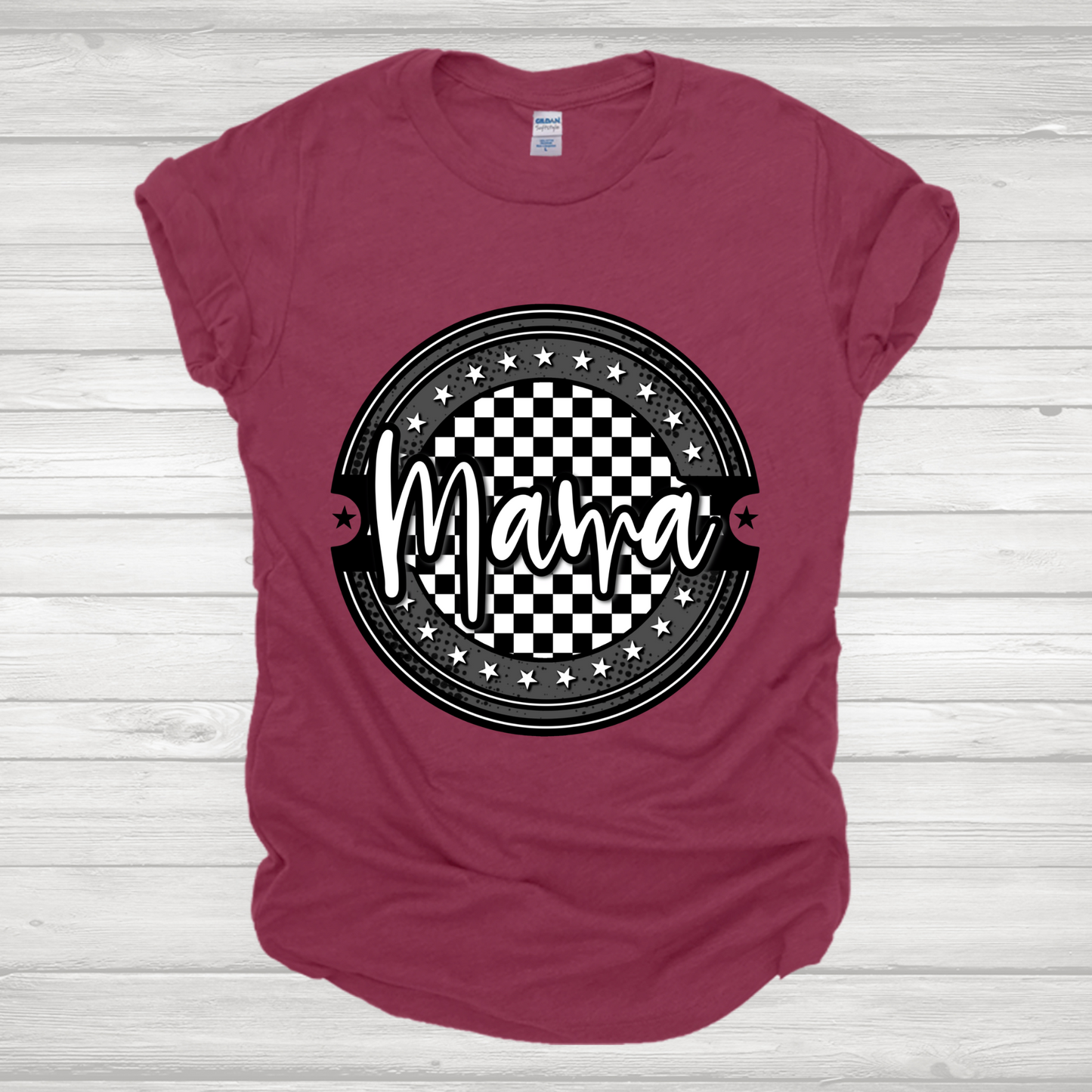 Mama Retro Circle Transfer